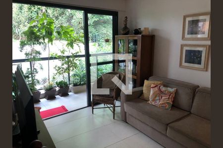 Sala de apartamento à venda com 4 quartos, 124m² em Botafogo, Rio de Janeiro