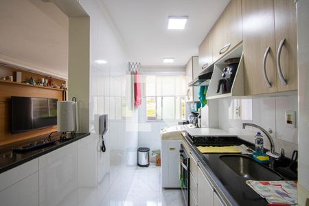 Cozinha/Área de serviço de apartamento à venda com 2 quartos, 45m² em Parque Sao Vicente, Santo André