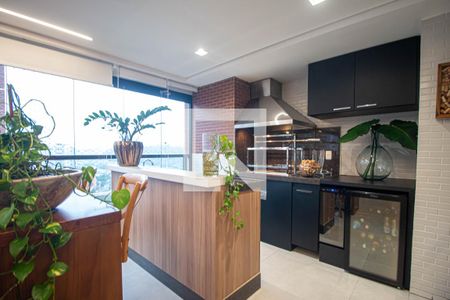 Varanda da Sala de apartamento à venda com 3 quartos, 210m² em Vila Cruzeiro, São Paulo