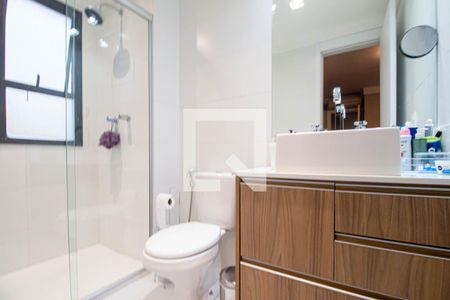 Banheiro da Suíte 2 de apartamento à venda com 3 quartos, 210m² em Vila Cruzeiro, São Paulo