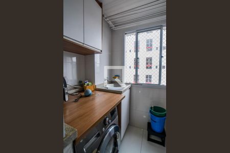 Cozinha e Área de Serviço de apartamento à venda com 2 quartos, 52m² em Vila Sao Pedro, Santo André