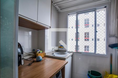 Cozinha e Área de Serviço de apartamento à venda com 2 quartos, 52m² em Vila Sao Pedro, Santo André