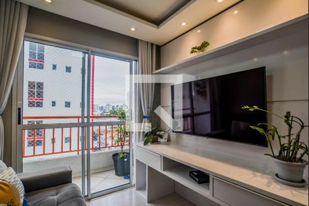 Sala de apartamento à venda com 2 quartos, 52m² em Vila Sao Pedro, Santo André
