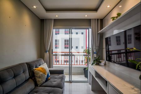 Sala de apartamento à venda com 2 quartos, 52m² em Vila Sao Pedro, Santo André