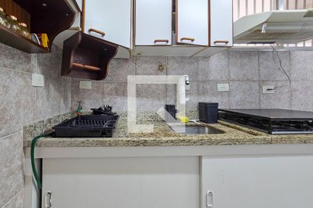 Cozinha de apartamento para alugar com 5 quartos, 160m² em Jardim Las Palmas, Guarujá