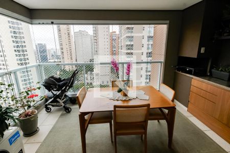 Varanda gourmet de apartamento para alugar com 2 quartos, 71m² em Jardim Fonte do Morumbi, São Paulo