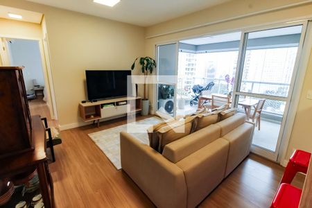 Sala de apartamento para alugar com 2 quartos, 71m² em Jardim Fonte do Morumbi, São Paulo