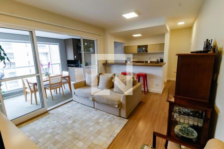 Sala de apartamento para alugar com 2 quartos, 71m² em Jardim Fonte do Morumbi, São Paulo