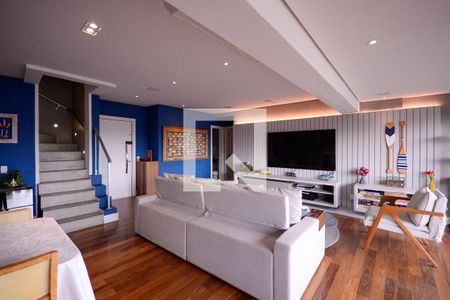 Sala de apartamento à venda com 3 quartos, 243m² em Bosque da Saúde, São Paulo