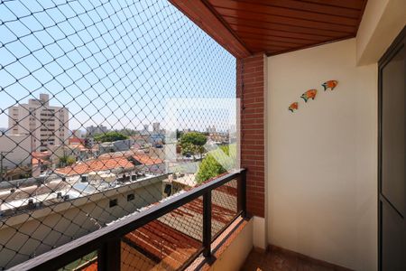 Varanda da Sala de apartamento à venda com 3 quartos, 95m² em Santa Maria, São Caetano do Sul