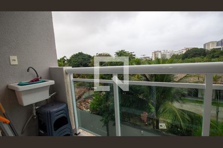 Varanda de apartamento para alugar com 1 quarto, 26m² em Recreio dos Bandeirantes, Rio de Janeiro