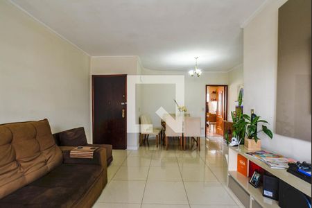 Sala de apartamento à venda com 3 quartos, 119m² em Vila Bastos, Santo André
