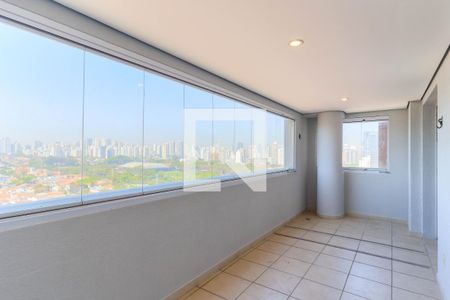 Varanda Gourmet de apartamento à venda com 3 quartos, 124m² em Brooklin, São Paulo