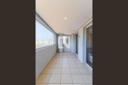 Varanda Gourmet de apartamento à venda com 3 quartos, 124m² em Brooklin, São Paulo