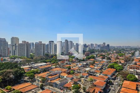Vista da Varanda de apartamento à venda com 3 quartos, 124m² em Brooklin, São Paulo