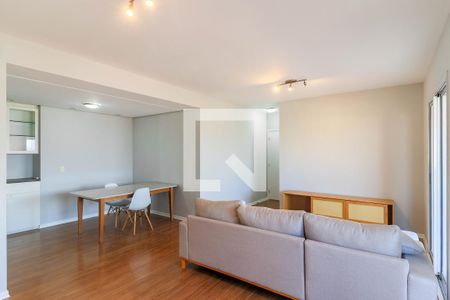 Sala de apartamento à venda com 3 quartos, 124m² em Brooklin, São Paulo