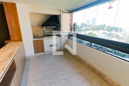 Varanda gourmet de apartamento à venda com 3 quartos, 221m² em Jardim Vitoria Regia (zona Oeste), São Paulo