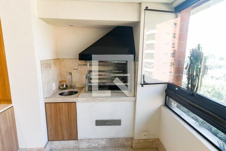 Detalhe - Varanda gourmet de apartamento à venda com 3 quartos, 221m² em Jardim Vitoria Regia (zona Oeste), São Paulo
