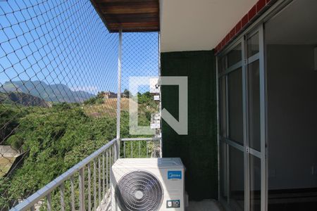 Sala - Varanda de apartamento para alugar com 3 quartos, 256m² em Pechincha, Rio de Janeiro