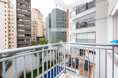 Sacada do Studio de kitnet/studio à venda com 1 quarto, 25m² em Bela Vista, São Paulo