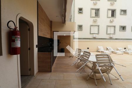 Área comum - Churrasqueira de apartamento para alugar com 4 quartos, 255m² em Jardim Tres Marias, Guarujá