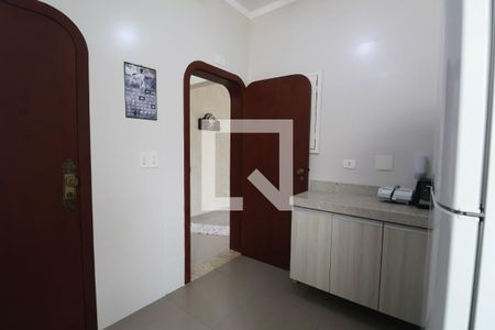 Cozinha de apartamento para alugar com 4 quartos, 255m² em Jardim Tres Marias, Guarujá
