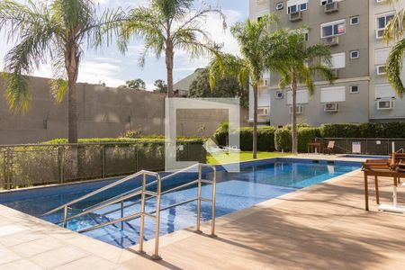 Área comum - Piscina de apartamento à venda com 3 quartos, 72m² em Glória, Porto Alegre