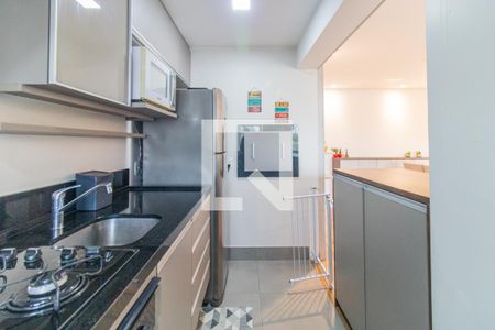 Cozinha de apartamento à venda com 3 quartos, 72m² em Glória, Porto Alegre