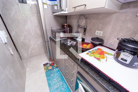 Cozinha de apartamento à venda com 2 quartos, 47m² em Vila Silvia, São Paulo