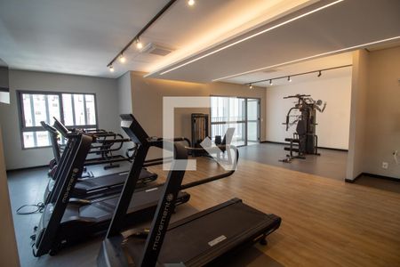 Área comum - Academia de kitnet/studio à venda com 1 quarto, 28m² em Brooklin, São Paulo