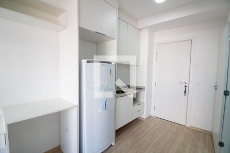 Cozinha de kitnet/studio à venda com 1 quarto, 28m² em Brooklin, São Paulo