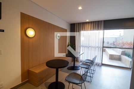 Área comum - Coworking de kitnet/studio à venda com 1 quarto, 28m² em Brooklin, São Paulo