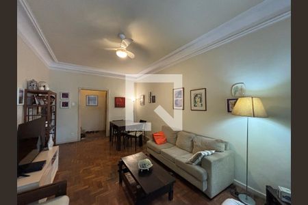 Sala de apartamento à venda com 3 quartos, 105m² em Leblon, Rio de Janeiro