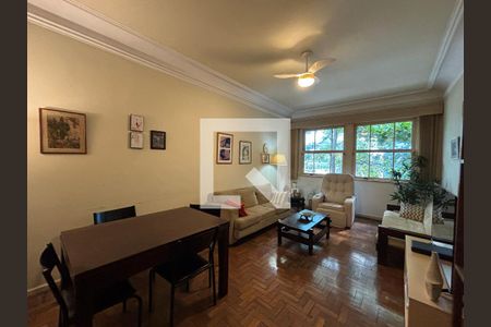 Sala de apartamento à venda com 3 quartos, 105m² em Leblon, Rio de Janeiro