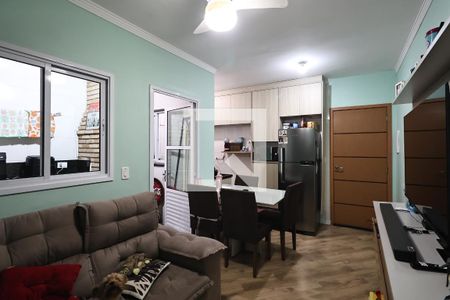 Sala de apartamento à venda com 2 quartos, 57m² em Vila Príncipe de Gales, Santo André