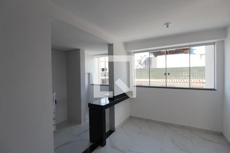 Sala de apartamento à venda com 2 quartos, 60m² em Santa Branca, Belo Horizonte