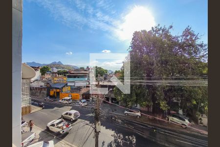 Vista da Sala de apartamento à venda com 2 quartos, 56m² em Benfica, Rio de Janeiro