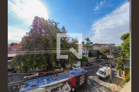 Vista da Sala de apartamento à venda com 2 quartos, 56m² em Benfica, Rio de Janeiro