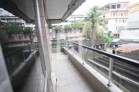 Varanda da Sala de apartamento à venda com 3 quartos, 84m² em Pechincha, Rio de Janeiro