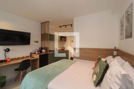 Sala/Quarto de kitnet/studio à venda com 1 quarto, 27m² em Cerqueira César, São Paulo