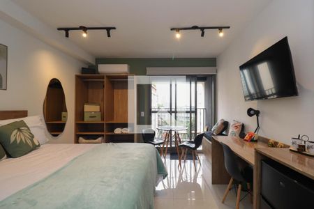 Sala/Quarto de kitnet/studio à venda com 1 quarto, 27m² em Cerqueira César, São Paulo