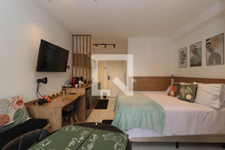 Sala/Quarto de kitnet/studio à venda com 1 quarto, 27m² em Cerqueira César, São Paulo