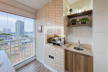Varanda gourmet de apartamento à venda com 3 quartos, 127m² em Altos do Ipiranga, São Paulo