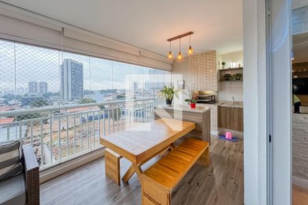 Varanda gourmet de apartamento à venda com 3 quartos, 127m² em Altos do Ipiranga, São Paulo