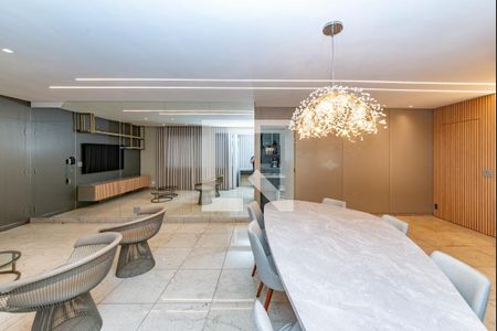 Sala de apartamento para alugar com 4 quartos, 140m² em Belvedere, Belo Horizonte