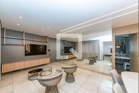 Sala de apartamento para alugar com 4 quartos, 140m² em Belvedere, Belo Horizonte