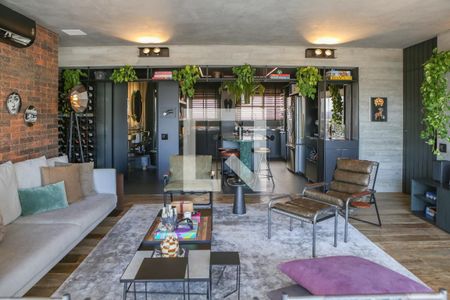 Sala de apartamento à venda com 2 quartos, 123m² em Pompeia, São Paulo