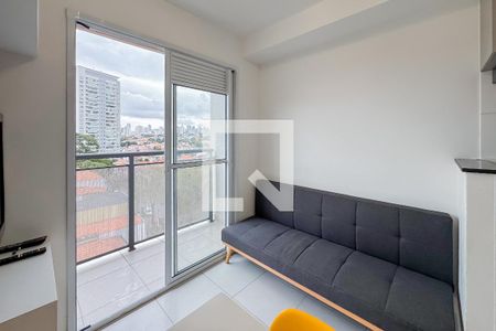 Sala de apartamento para alugar com 1 quarto, 27m² em Jardim da Gloria, São Paulo