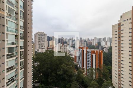 Vista Sala de apartamento à venda com 2 quartos, 138m² em Vila Andrade, São Paulo