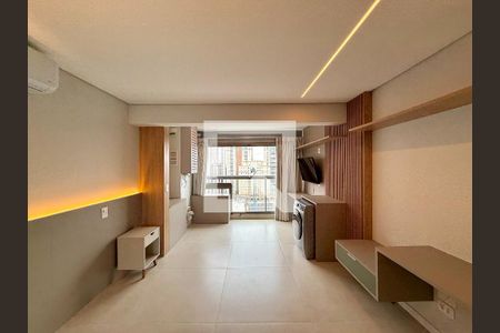 Quarto/Sala de apartamento para alugar com 1 quarto, 30m² em Jardim das Acacias, São Paulo